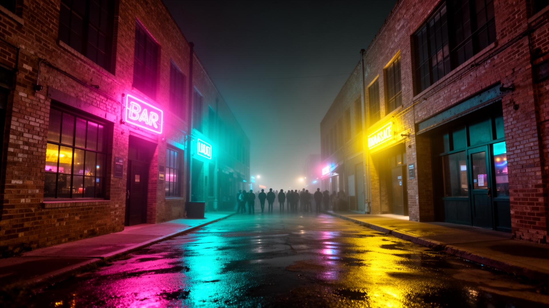 Depot Alley when all three doors run together